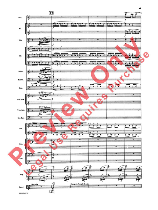 La Fiesta Mexicana A Mexican Folk Song Symphony for Concert Band 民謠交響曲 室內管樂團 總譜 | 小雅音樂 Hsiaoya Music
