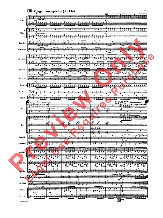 La Fiesta Mexicana A Mexican Folk Song Symphony for Concert Band 民謠交響曲 室內管樂團 總譜 | 小雅音樂 Hsiaoya Music