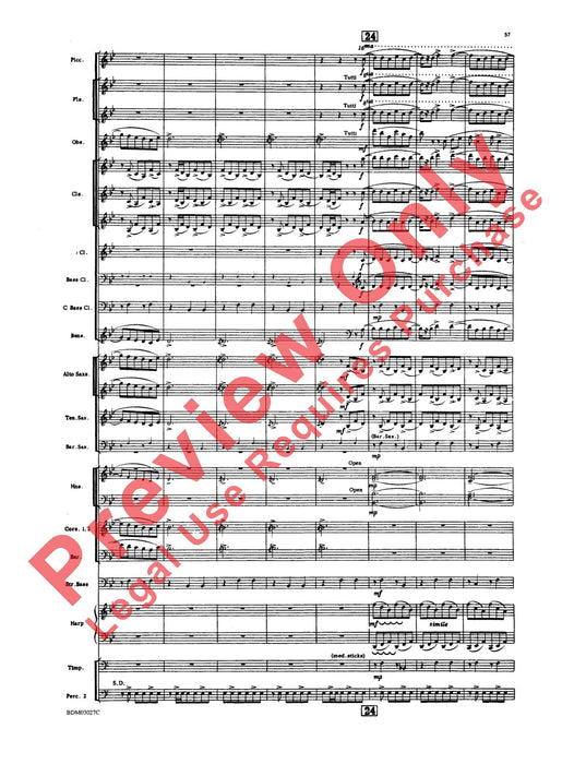 La Fiesta Mexicana A Mexican Folk Song Symphony for Concert Band 民謠交響曲 室內管樂團 總譜 | 小雅音樂 Hsiaoya Music