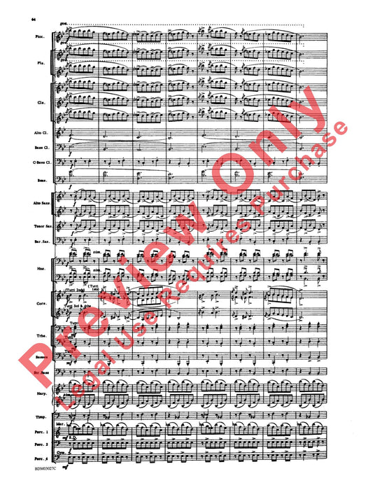 La Fiesta Mexicana A Mexican Folk Song Symphony for Concert Band 民謠交響曲 室內管樂團 總譜 | 小雅音樂 Hsiaoya Music