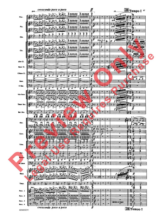 La Fiesta Mexicana A Mexican Folk Song Symphony for Concert Band 民謠交響曲 室內管樂團 總譜 | 小雅音樂 Hsiaoya Music