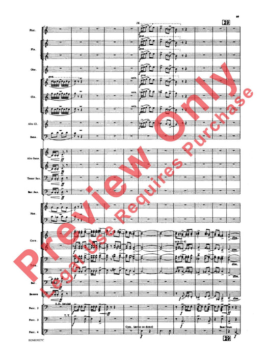 La Fiesta Mexicana A Mexican Folk Song Symphony for Concert Band 民謠交響曲 室內管樂團 總譜 | 小雅音樂 Hsiaoya Music