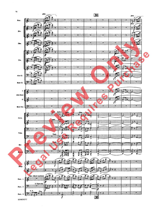 La Fiesta Mexicana A Mexican Folk Song Symphony for Concert Band 民謠交響曲 室內管樂團 總譜 | 小雅音樂 Hsiaoya Music