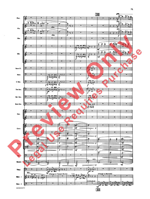 La Fiesta Mexicana A Mexican Folk Song Symphony for Concert Band 民謠交響曲 室內管樂團 總譜 | 小雅音樂 Hsiaoya Music