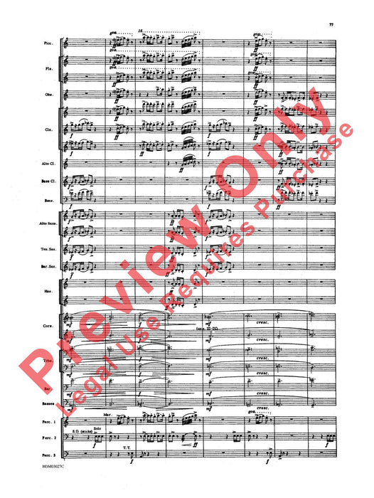 La Fiesta Mexicana A Mexican Folk Song Symphony for Concert Band 民謠交響曲 室內管樂團 總譜 | 小雅音樂 Hsiaoya Music