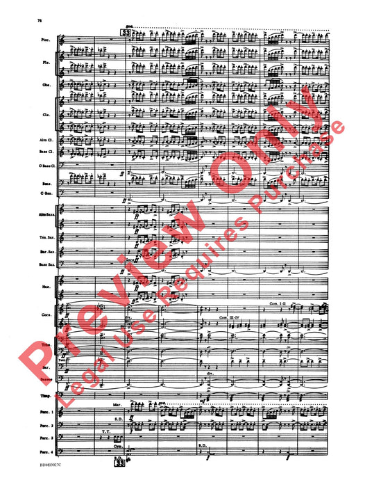 La Fiesta Mexicana A Mexican Folk Song Symphony for Concert Band 民謠交響曲 室內管樂團 總譜 | 小雅音樂 Hsiaoya Music