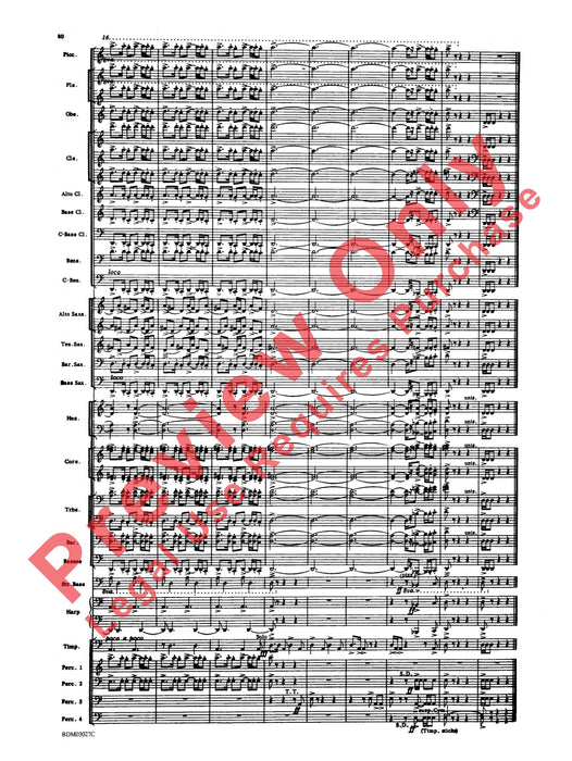 La Fiesta Mexicana A Mexican Folk Song Symphony for Concert Band 民謠交響曲 室內管樂團 總譜 | 小雅音樂 Hsiaoya Music