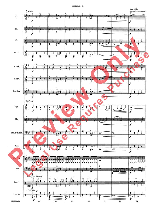 Three Faces of Kilimanjaro (Kibo, Mawenzi, and Shira) 總譜 | 小雅音樂 Hsiaoya Music