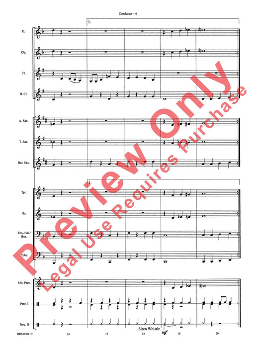 Clarinet Cookin' Clarinet Section Feature 豎笛樂節 總譜 | 小雅音樂 Hsiaoya Music