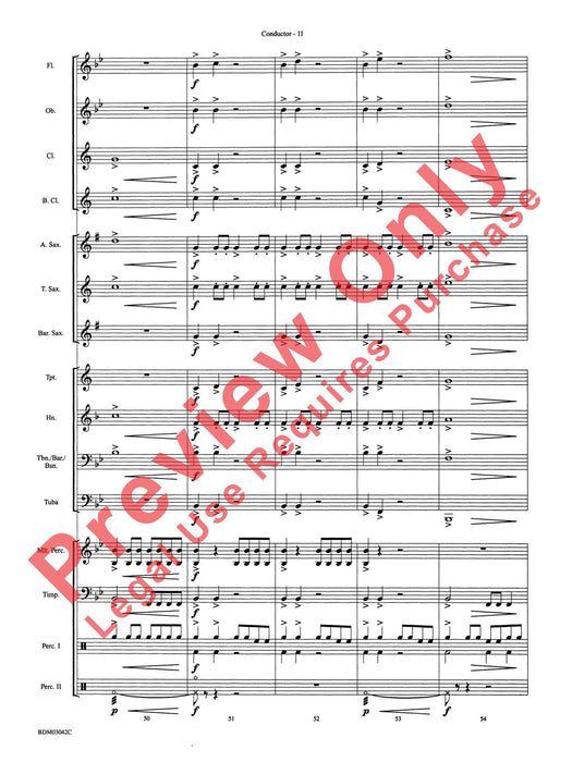 Soaring Through Ionian Skies (A Diatonic Adventure for Band) 總譜 | 小雅音樂 Hsiaoya Music