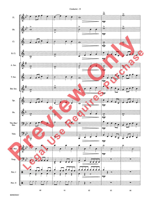 Soaring Through Ionian Skies (A Diatonic Adventure for Band) 總譜 | 小雅音樂 Hsiaoya Music