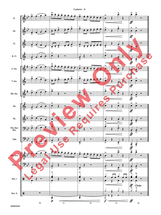 Soaring Through Ionian Skies (A Diatonic Adventure for Band) 總譜 | 小雅音樂 Hsiaoya Music