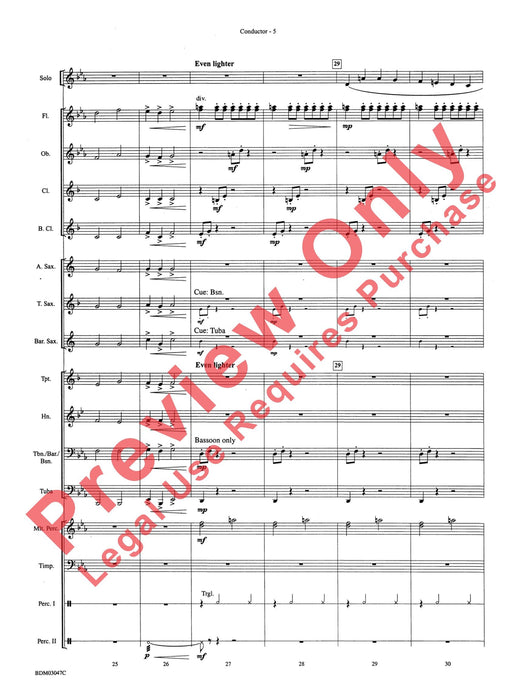 Christmas Concerto #3 For Soloist and Band 協奏曲 獨奏 總譜 | 小雅音樂 Hsiaoya Music