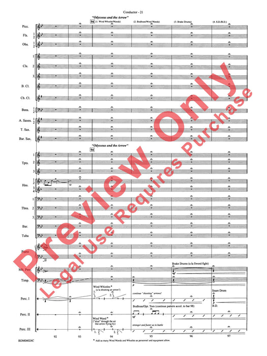 Ithaca (from The Odyssey (Symphony No. 2)) 交響曲 總譜 | 小雅音樂 Hsiaoya Music