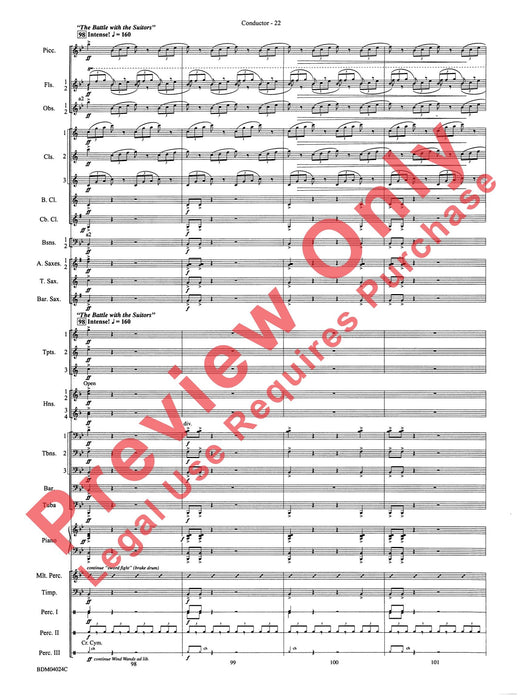 Ithaca (from The Odyssey (Symphony No. 2)) 交響曲 總譜 | 小雅音樂 Hsiaoya Music