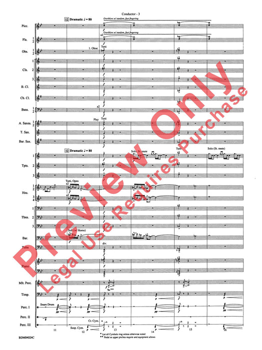 Ithaca (from The Odyssey (Symphony No. 2)) 交響曲 總譜 | 小雅音樂 Hsiaoya Music