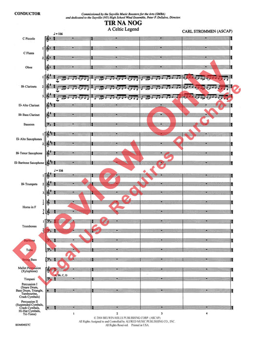 Tir Na Nog (A Celtic Legend) 傳奇曲 總譜 | 小雅音樂 Hsiaoya Music