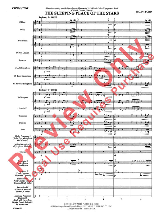 The Sleeping Place of the Stars 總譜 | 小雅音樂 Hsiaoya Music