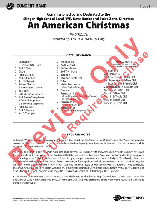 An American Christmas 總譜 | 小雅音樂 Hsiaoya Music