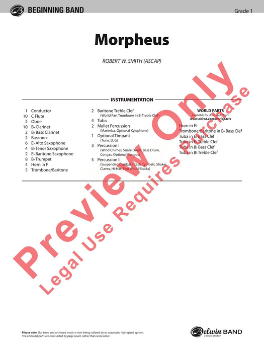 Morpheus 總譜 | 小雅音樂 Hsiaoya Music