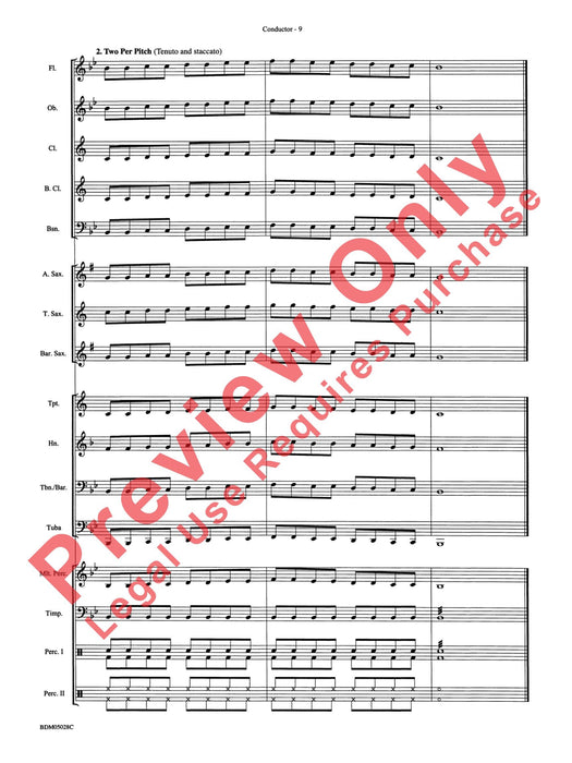 First Band Clinic A Warm-Up and Fundamental Sequence for Concert Band 模寫曲 室內管樂團 總譜 | 小雅音樂 Hsiaoya Music