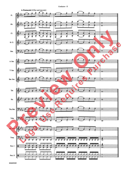 First Band Clinic A Warm-Up and Fundamental Sequence for Concert Band 模寫曲 室內管樂團 總譜 | 小雅音樂 Hsiaoya Music