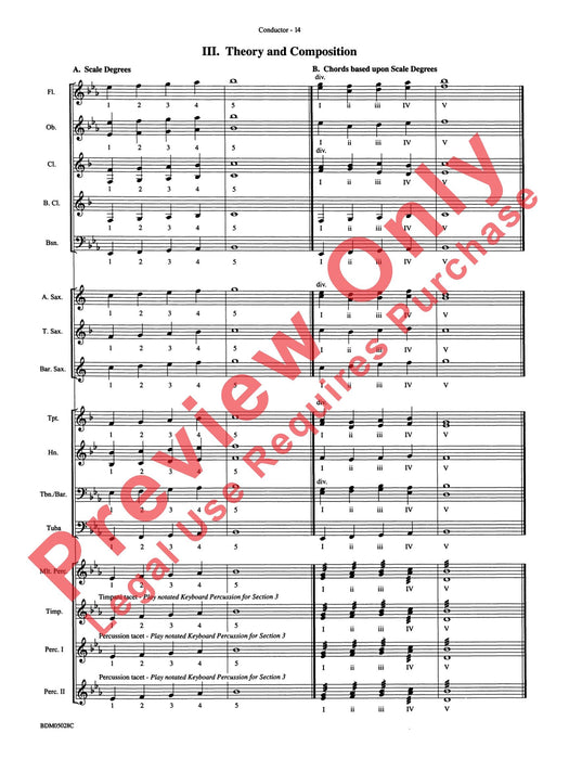 First Band Clinic A Warm-Up and Fundamental Sequence for Concert Band 模寫曲 室內管樂團 總譜 | 小雅音樂 Hsiaoya Music