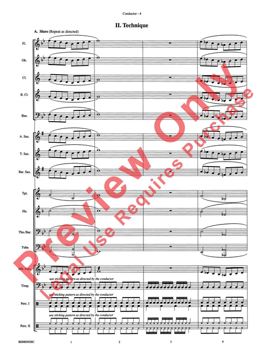 First Band Clinic A Warm-Up and Fundamental Sequence for Concert Band 模寫曲 室內管樂團 總譜 | 小雅音樂 Hsiaoya Music