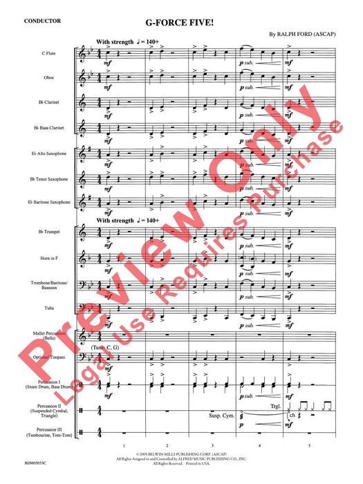 G-Force Five! | 小雅音樂 Hsiaoya Music