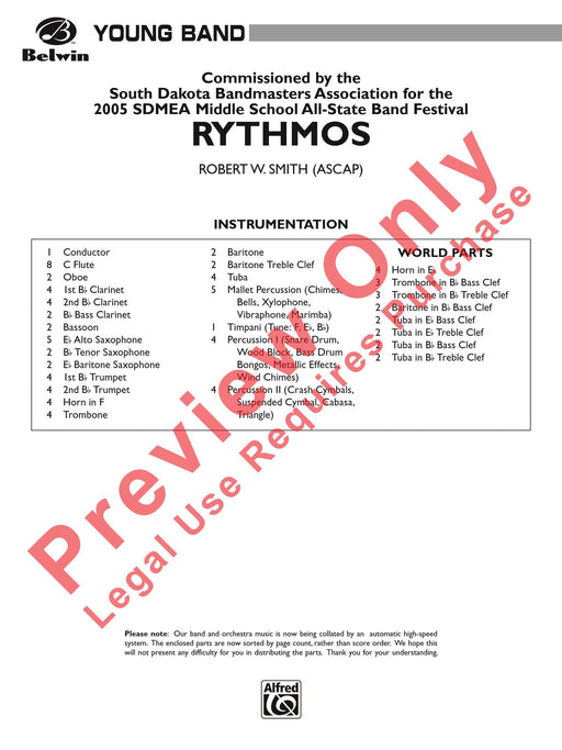 Rythmos 總譜 | 小雅音樂 Hsiaoya Music