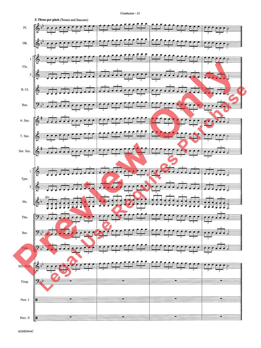 Developing Band Clinic A Warm-Up and Fundamental Sequence for Concert Band 模寫曲 室內管樂團 總譜 | 小雅音樂 Hsiaoya Music