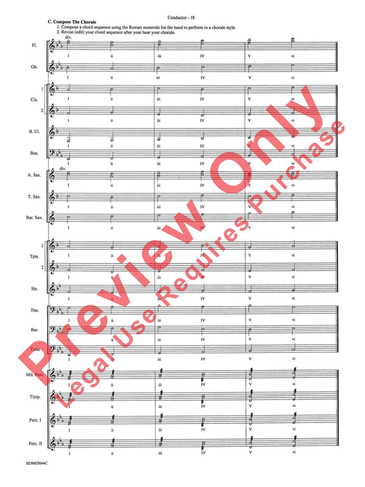 Developing Band Clinic A Warm-Up and Fundamental Sequence for Concert Band 模寫曲 室內管樂團 總譜 | 小雅音樂 Hsiaoya Music