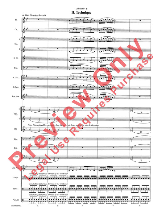 Developing Band Clinic A Warm-Up and Fundamental Sequence for Concert Band 模寫曲 室內管樂團 總譜 | 小雅音樂 Hsiaoya Music