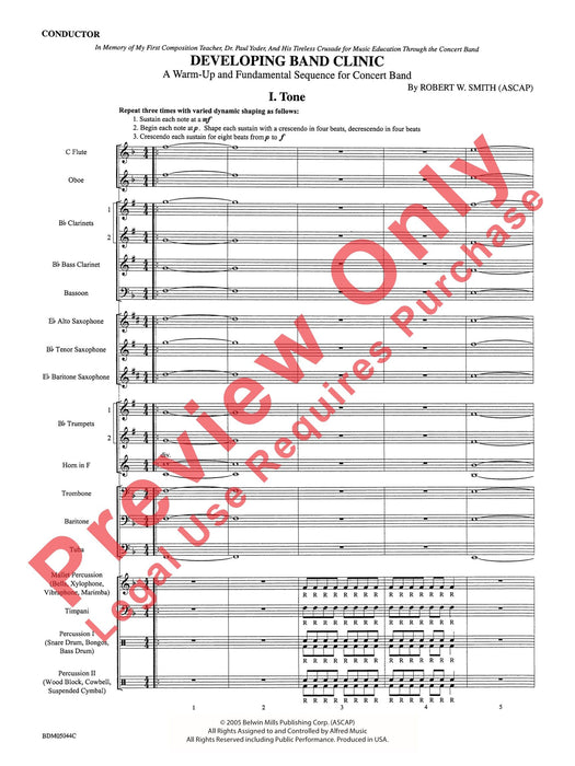 Developing Band Clinic A Warm-Up and Fundamental Sequence for Concert Band 模寫曲 室內管樂團 | 小雅音樂 Hsiaoya Music