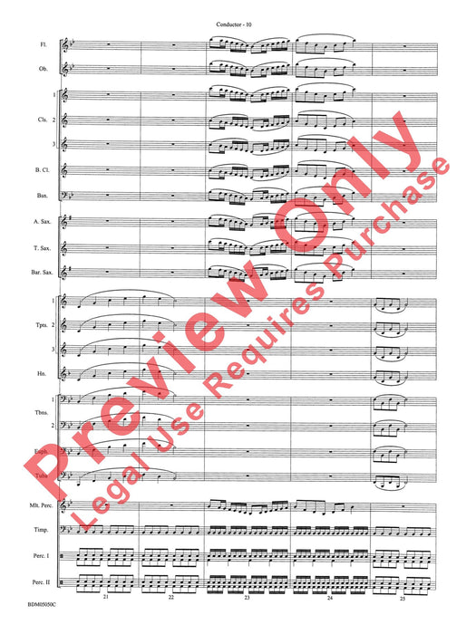 Concert Band Clinic A Warm-Up and Fundamental Sequence for Concert Band 室內管樂團 模寫曲 室內管樂團 總譜 | 小雅音樂 Hsiaoya Music