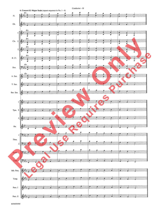 Concert Band Clinic A Warm-Up and Fundamental Sequence for Concert Band 室內管樂團 模寫曲 室內管樂團 總譜 | 小雅音樂 Hsiaoya Music