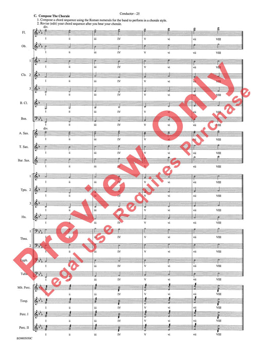 Concert Band Clinic A Warm-Up and Fundamental Sequence for Concert Band 室內管樂團 模寫曲 室內管樂團 總譜 | 小雅音樂 Hsiaoya Music