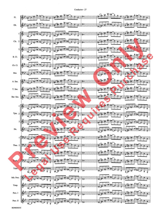 Symphonic Band Clinic A Warm-Up and Fundamental Sequence for Concert Band 模寫曲 室內管樂團 總譜 | 小雅音樂 Hsiaoya Music