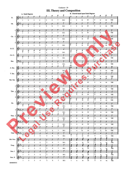 Symphonic Band Clinic A Warm-Up and Fundamental Sequence for Concert Band 模寫曲 室內管樂團 總譜 | 小雅音樂 Hsiaoya Music