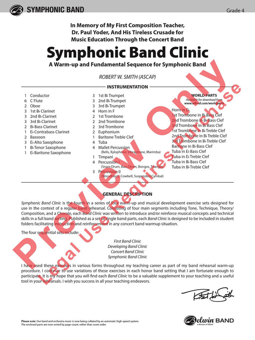Symphonic Band Clinic A Warm-Up and Fundamental Sequence for Concert Band 模寫曲 室內管樂團 | 小雅音樂 Hsiaoya Music
