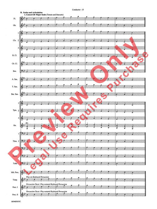 Symphonic Band Clinic A Warm-Up and Fundamental Sequence for Concert Band 模寫曲 室內管樂團 | 小雅音樂 Hsiaoya Music