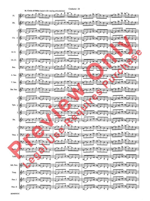 Symphonic Band Clinic A Warm-Up and Fundamental Sequence for Concert Band 模寫曲 室內管樂團 | 小雅音樂 Hsiaoya Music