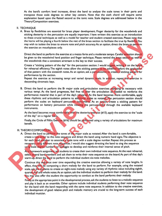 Symphonic Band Clinic A Warm-Up and Fundamental Sequence for Concert Band 模寫曲 室內管樂團 | 小雅音樂 Hsiaoya Music