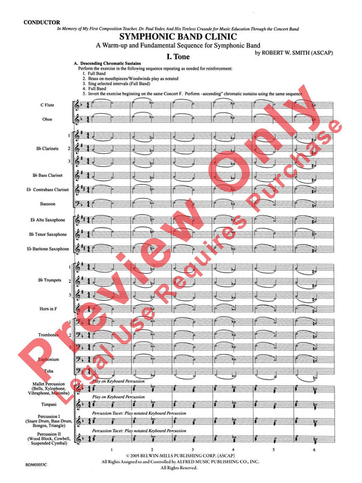 Symphonic Band Clinic A Warm-Up and Fundamental Sequence for Concert Band 模寫曲 室內管樂團 | 小雅音樂 Hsiaoya Music
