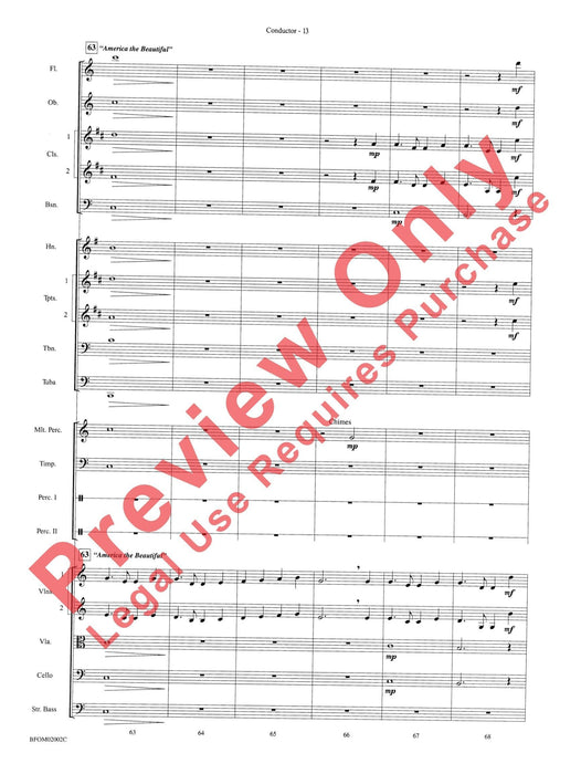 Patriotic Bits & Pieces (based on Favorite American Themes) 三重奏 小品 總譜 | 小雅音樂 Hsiaoya Music