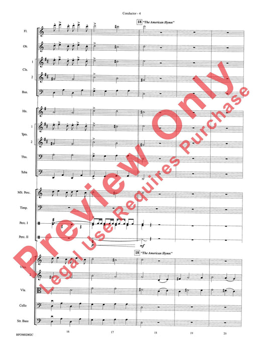 Patriotic Bits & Pieces (based on Favorite American Themes) 三重奏 小品 總譜 | 小雅音樂 Hsiaoya Music