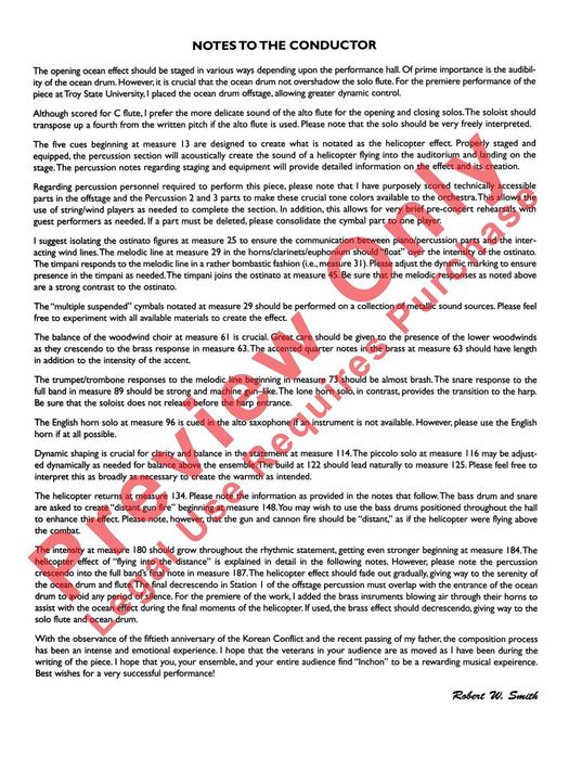 Inchon 總譜 | 小雅音樂 Hsiaoya Music