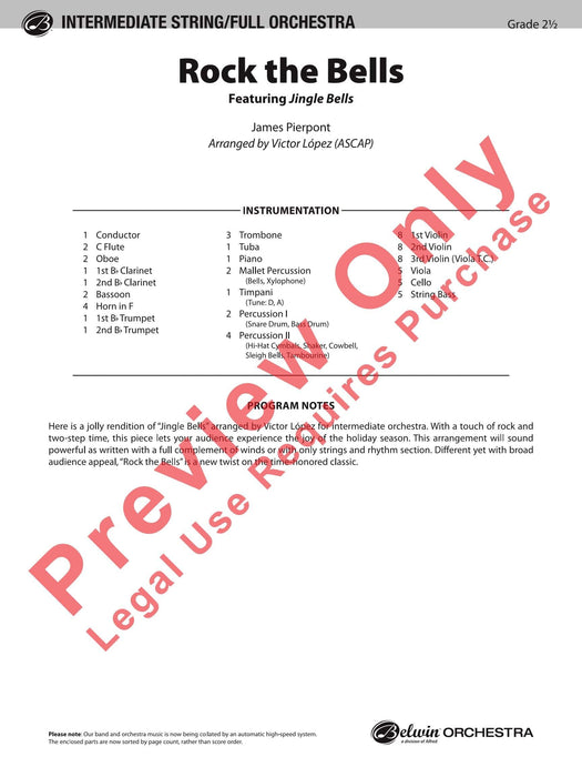 Rock the Bells Featuring: Jingle Bells 鐘 總譜 | 小雅音樂 Hsiaoya Music