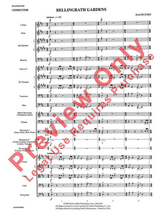 Bellingrath Gardens 總譜 | 小雅音樂 Hsiaoya Music