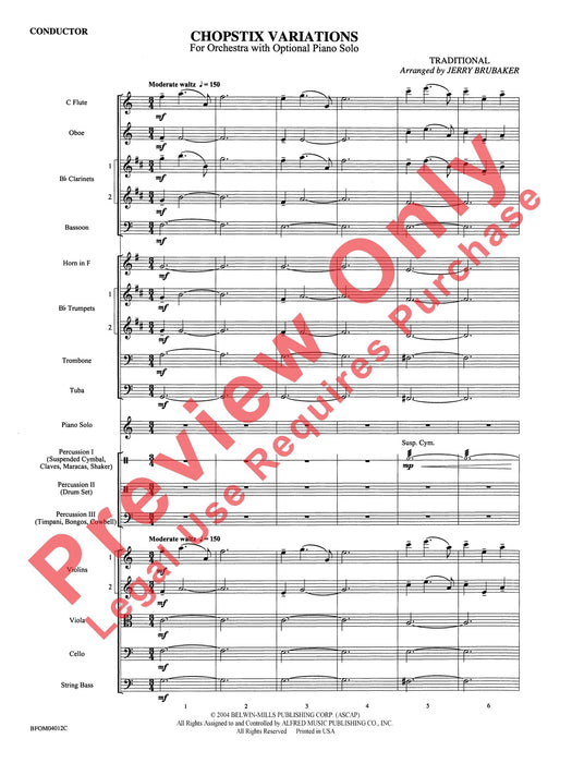 Chopstix Variations (with Opt. Piano Solo) 詠唱調 鋼琴 獨奏 | 小雅音樂 Hsiaoya Music